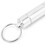 Waterproof Aluminum Pill Holder Keychain with Adjustable Layers Compact Size 6