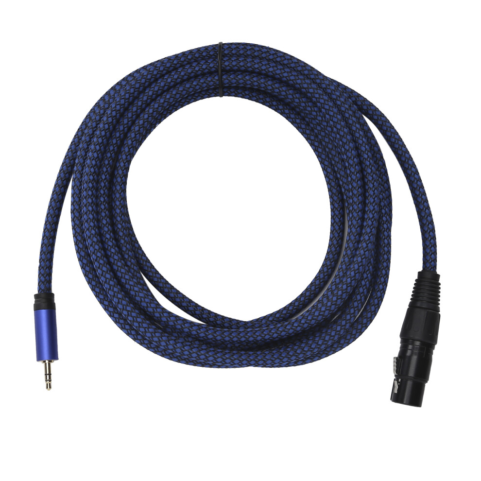 Xlr Female To 3.5Mm Microphone Cable 4M, Oxygen-Free Copper 9411358672527