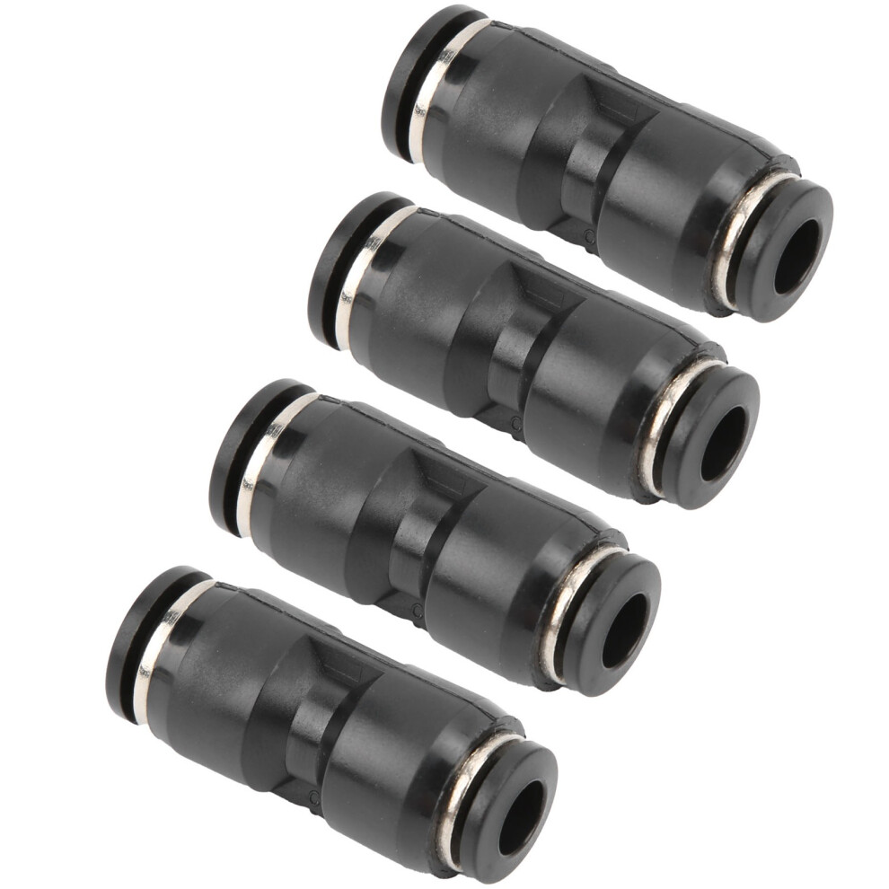 10Pcs Pneumatic Reducer Connector Set, 6-10Mm, Stainless Steel/Resin 9301358672859