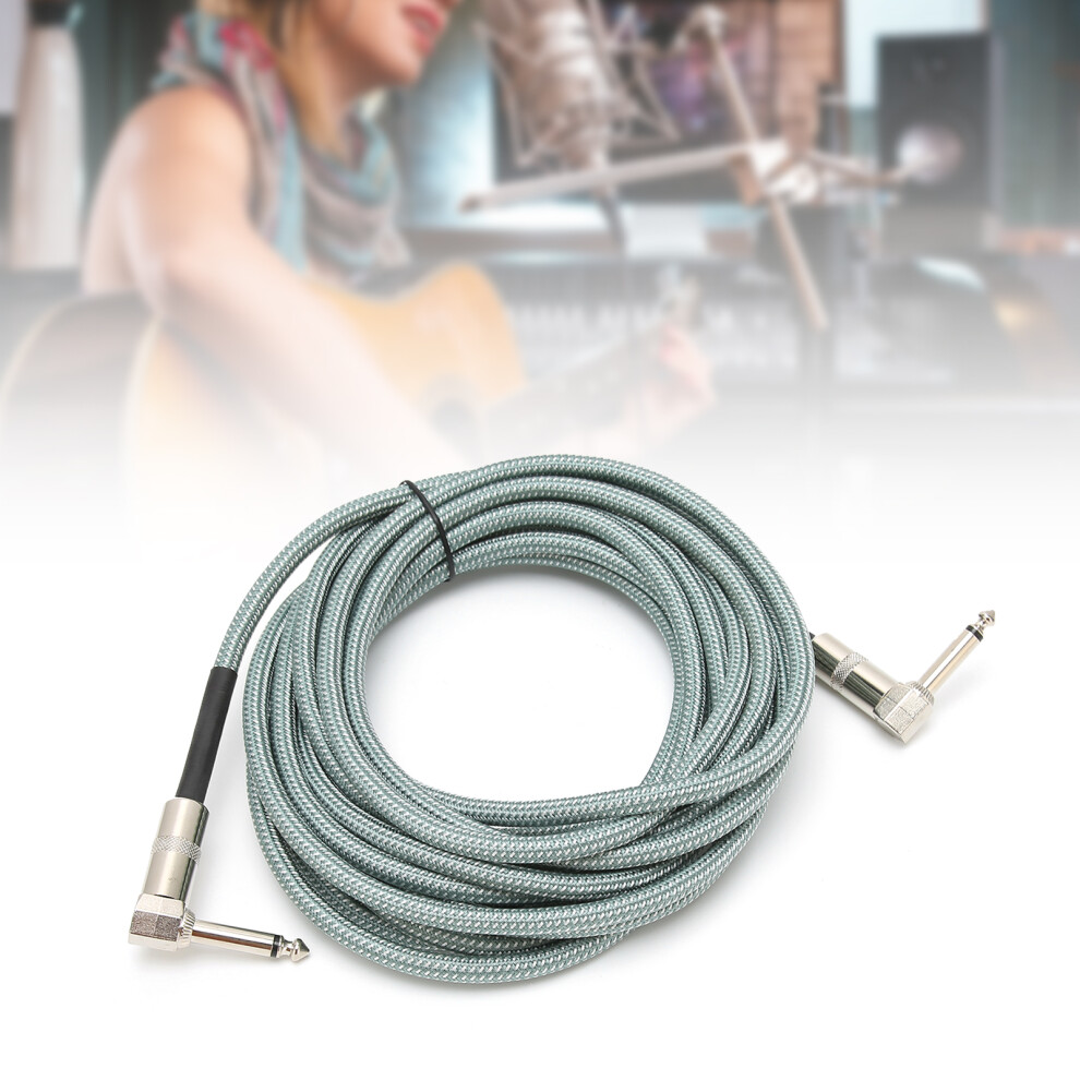 6M 6.35Mm Guitar Cable 1/4In Instrument Connection Cord 3581358673117