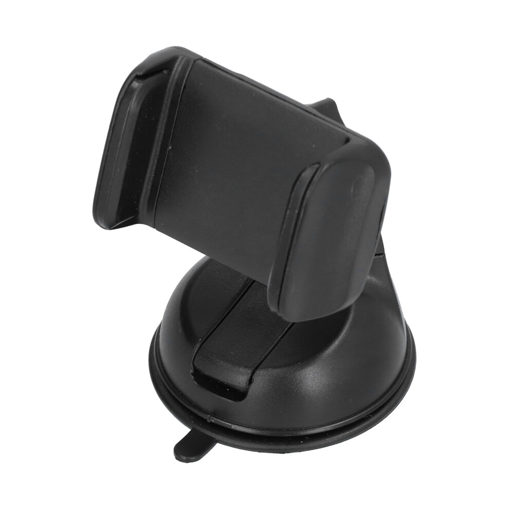 360 Rotation Mini Suction Phone Holder For Car Dashboard Black 4111358673764