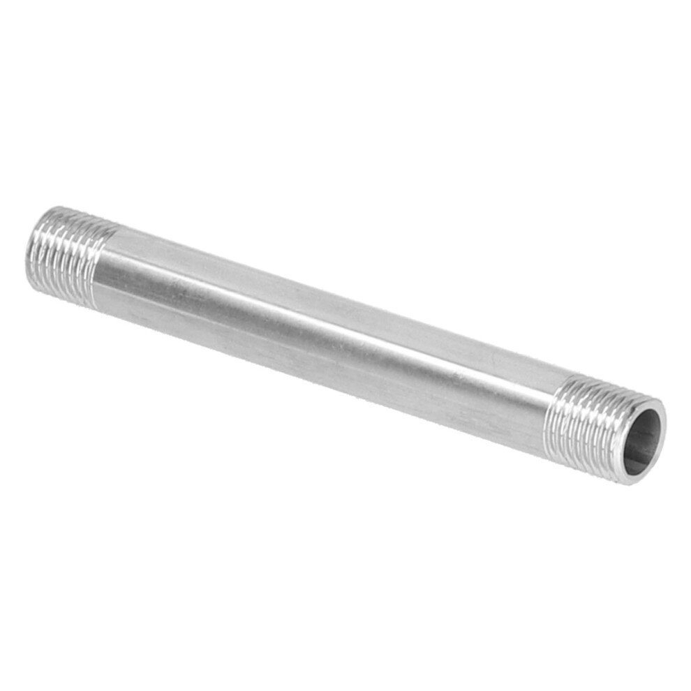 10Cm G1/4 Male Thread Stainless Steel Pipe Fitting Threaded Connection 8791358674297
