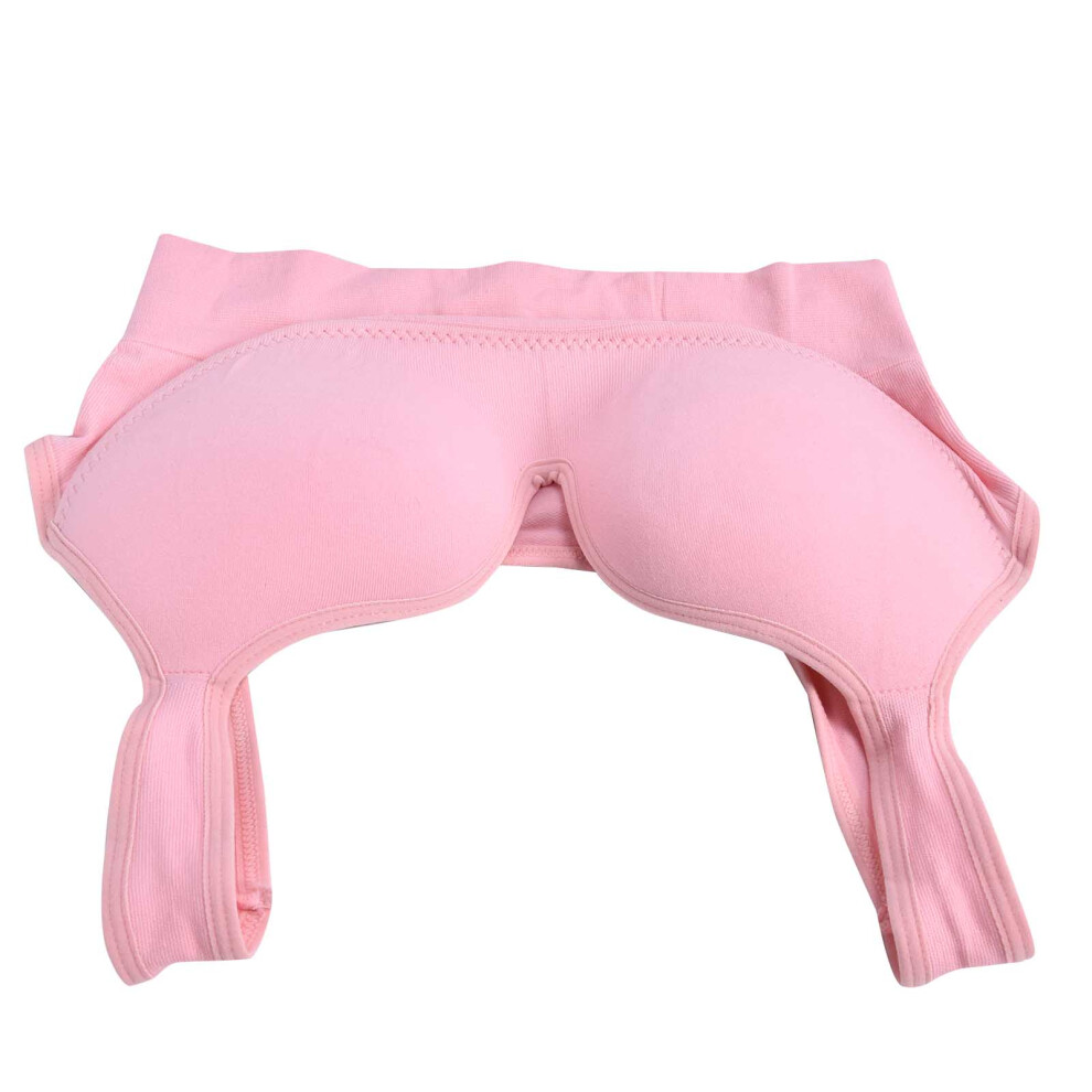 Women's Pink Comfy Support Wireless Maternity Nursing Bra S-image-OPC-PMSGW89-NEW