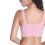 Women's Pink Full Coverage Wireless Support Bra L Chinlon Polyurethane 6