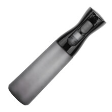 Bouteille spray noire pour soins des poils d'animaux 300 ml 24,5x6 cm