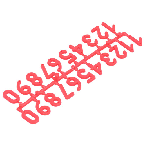 10PCS Plastic Number Tags for Office Apartment Beehive Room Identification 2