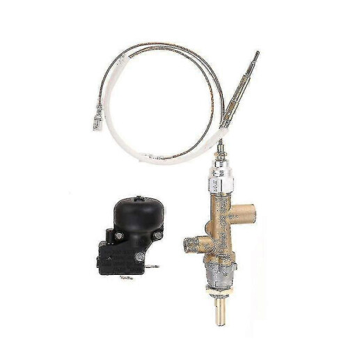 Kit Válvula de Controle para Aquecedor de Pátio a Propano, Compatível com Hampton bay, com Termopar e Interruptor