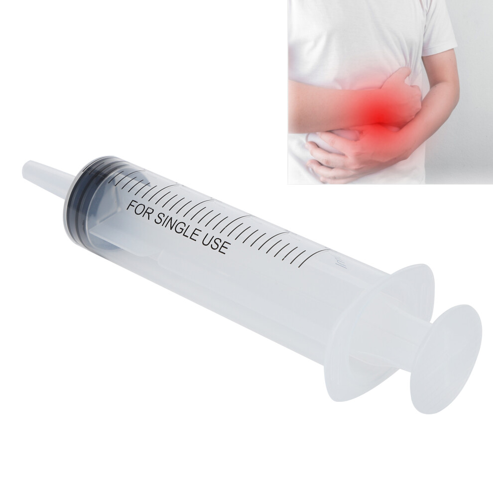 60Ml Abs Enema Syringe For Anal And Vaginal Cleaning, White