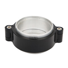 Heavy Duty Aluminum Turbo Clamp 800PSI Black for 2.5in Intercooler Pipelines