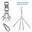 Strong Punch Bag Hanger Boxing Bag Connecting Hook Chain 5