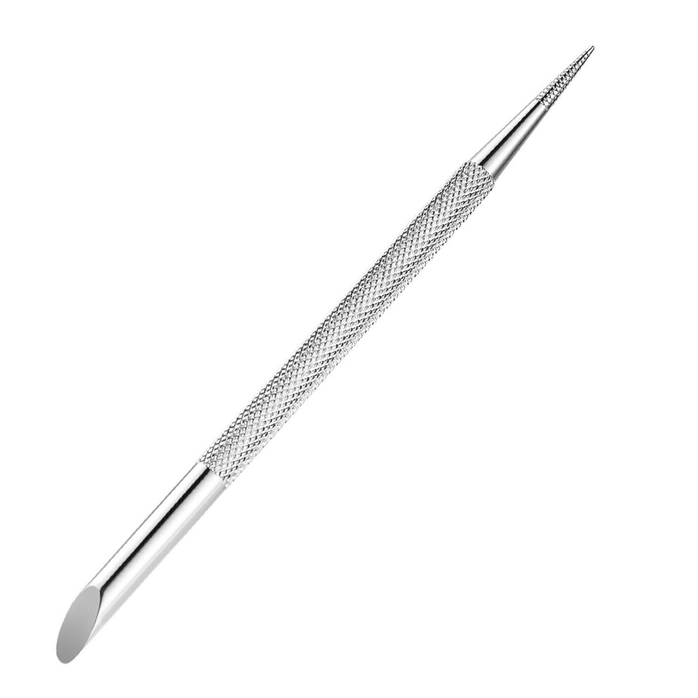 Nail Art Dotting Pen Metal Cuticle Pusher Nail Cleaner duals