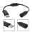 Wired Controller Connector USB Breakaway Cable Cord-Black 6