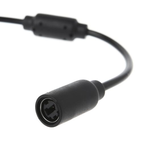 Wired Controller Connector USB Breakaway Cable Cord-Black 1