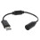 Wired Controller Connector USB Breakaway Cable Cord-Black 4