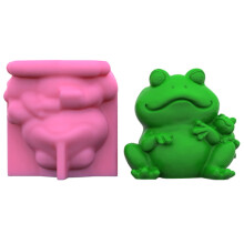 Flower Pot Silicone Mold Succulent Planter Concrete Mold Frogs