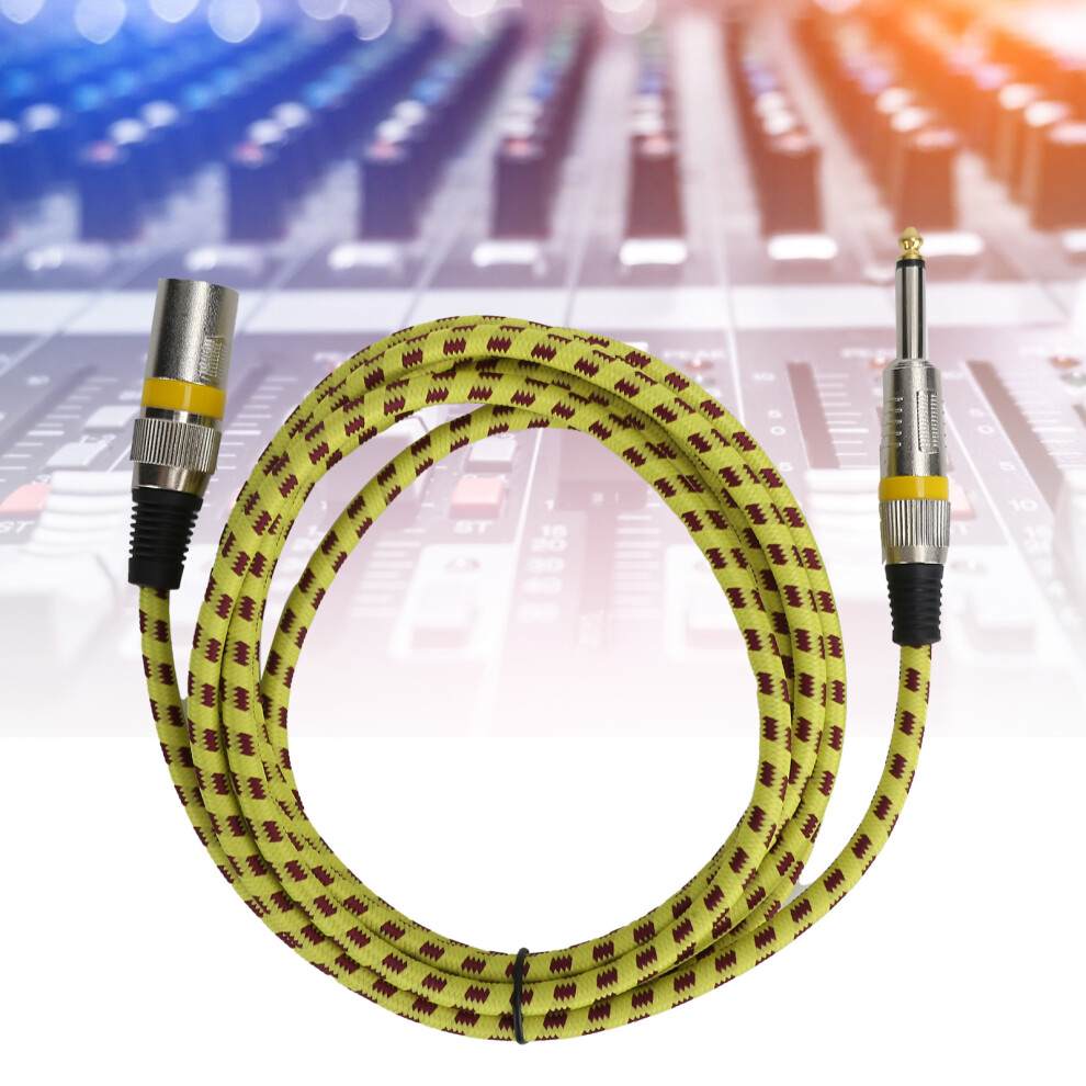 Xlr To 6.35Mm 3M Microphone Cable, Balanced Signal, Oxygen-Free Copper 4291358683373