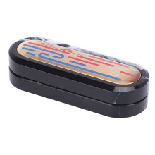 Push Card Slider Stress Relief Toy, Taschenformat Metall-Fingertip-Entspannungswerkzeug