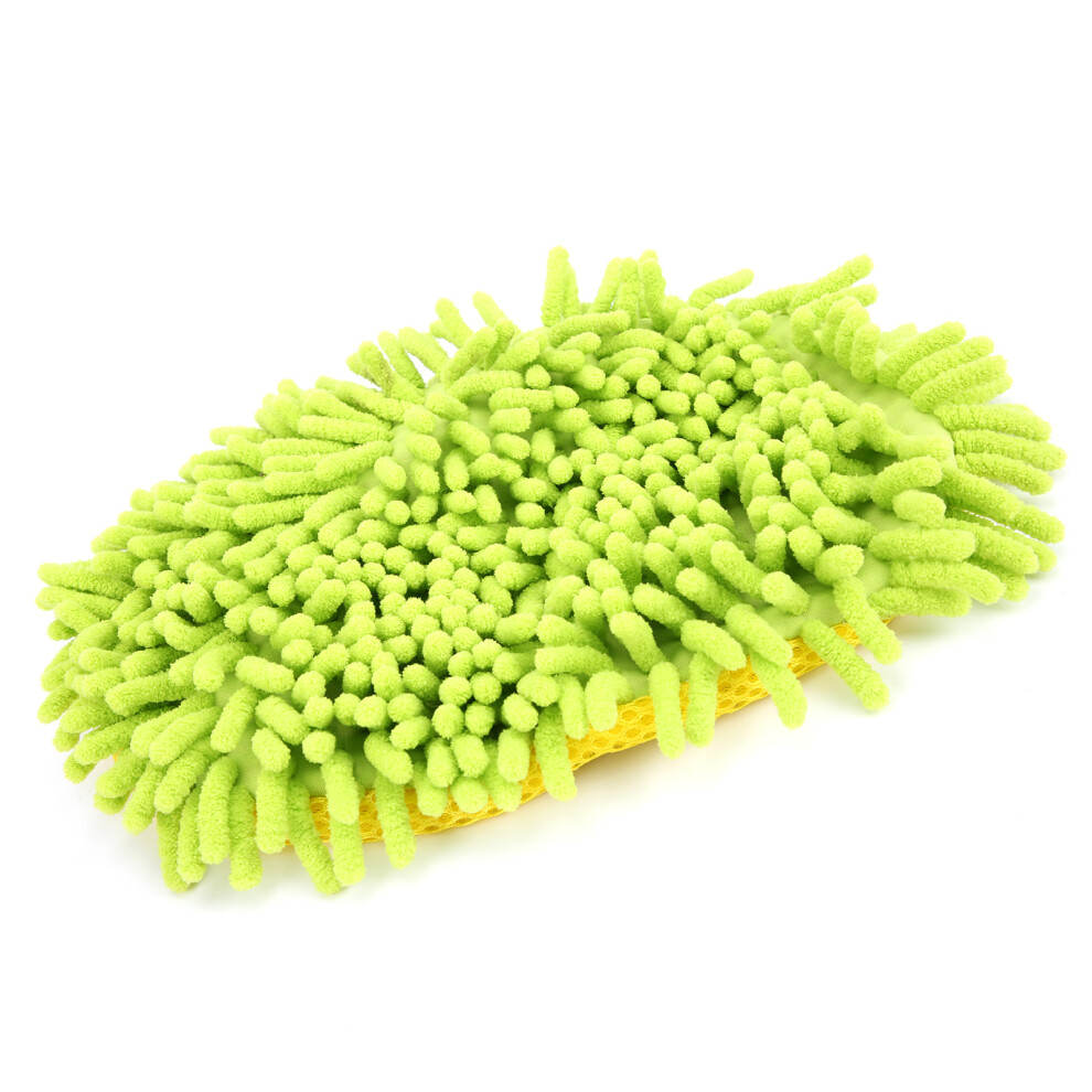 Chenille Car & Home Cleaning Brush Â Super Absorbent, Multi-Use Green 5041358683731