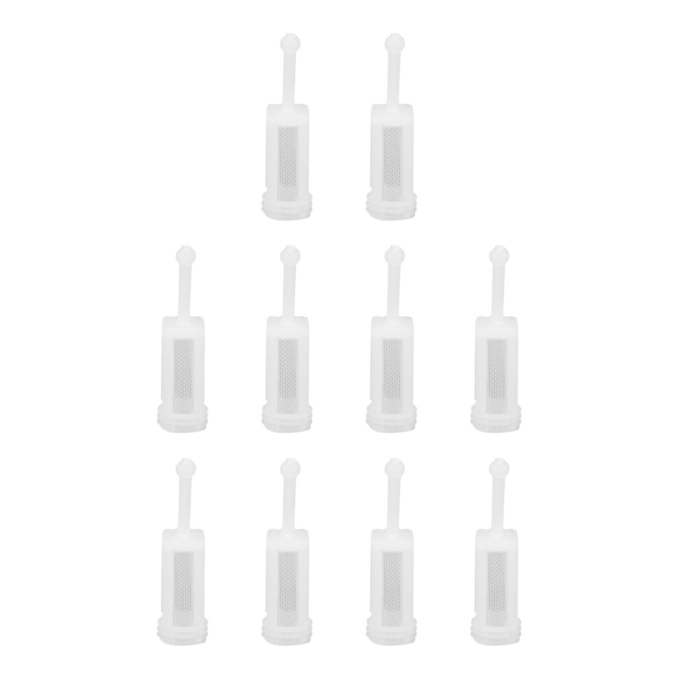 Nylon Fine Mesh Spray Gun Strainers 10Pcs Efficient Paint Filtration 4991358683518