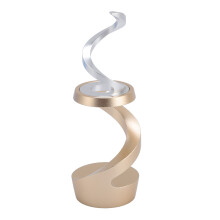 Schwimmendes Aluminumlegierung-Gyroskop Gold & Silber Drache 65x42mm Tischdekoration