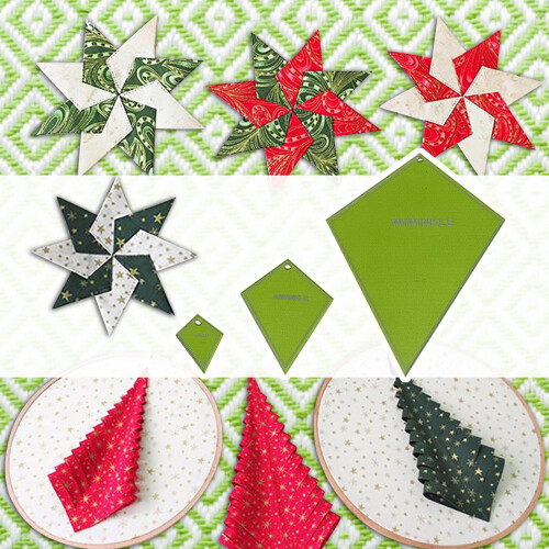 Periwinkle Quilting Templates Stencils Handmade Sewing Patterns 2