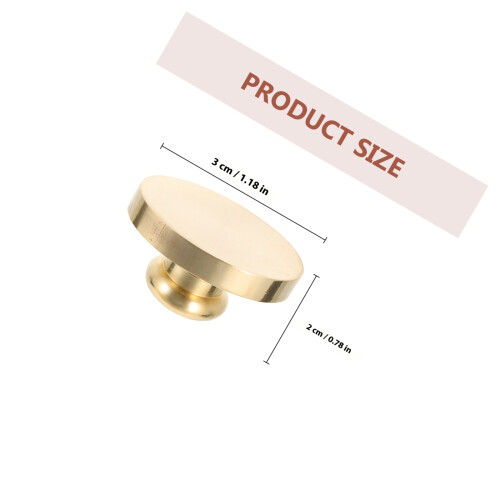 Wax Sealing Stamp Kop Vervanging Messing 1