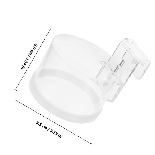 Accessoire Aquarium Nourrisseur En Transparent 1