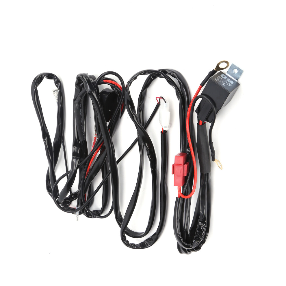 12V Led Spotlights Wiring Harness 3M 40A Relay Waterproof Ip67 7901358686867