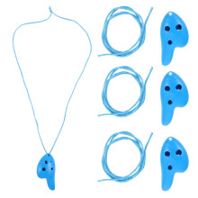 4 Stuks 6- Kunststof Ocarina Voor Kinderen En Beginners