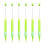 6Pcs 0.5mm Automatic Pencil Beadable Mechanical Pencils-Green 1