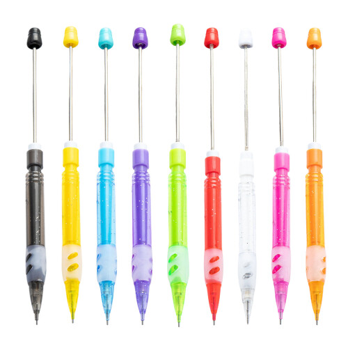 6Pcs 0.5mm Automatic Pencil Beadable Mechanical Pencils-Green 1
