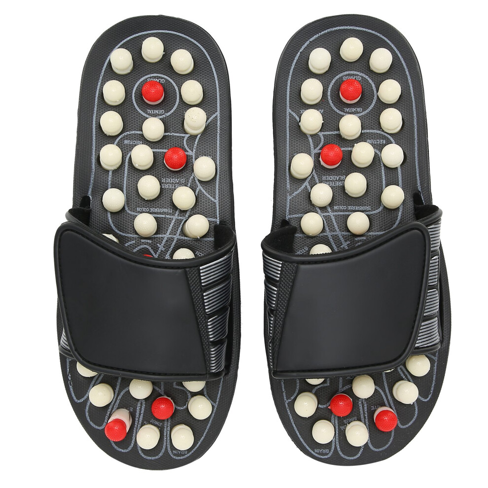 Outdoor Reflexology Foot Massager Slippers Stress Relief Acupressure Shoes 38-39