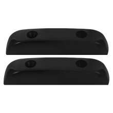 2Stück Bassgitarren Daumenauflage Fingerablage (Schwarz)