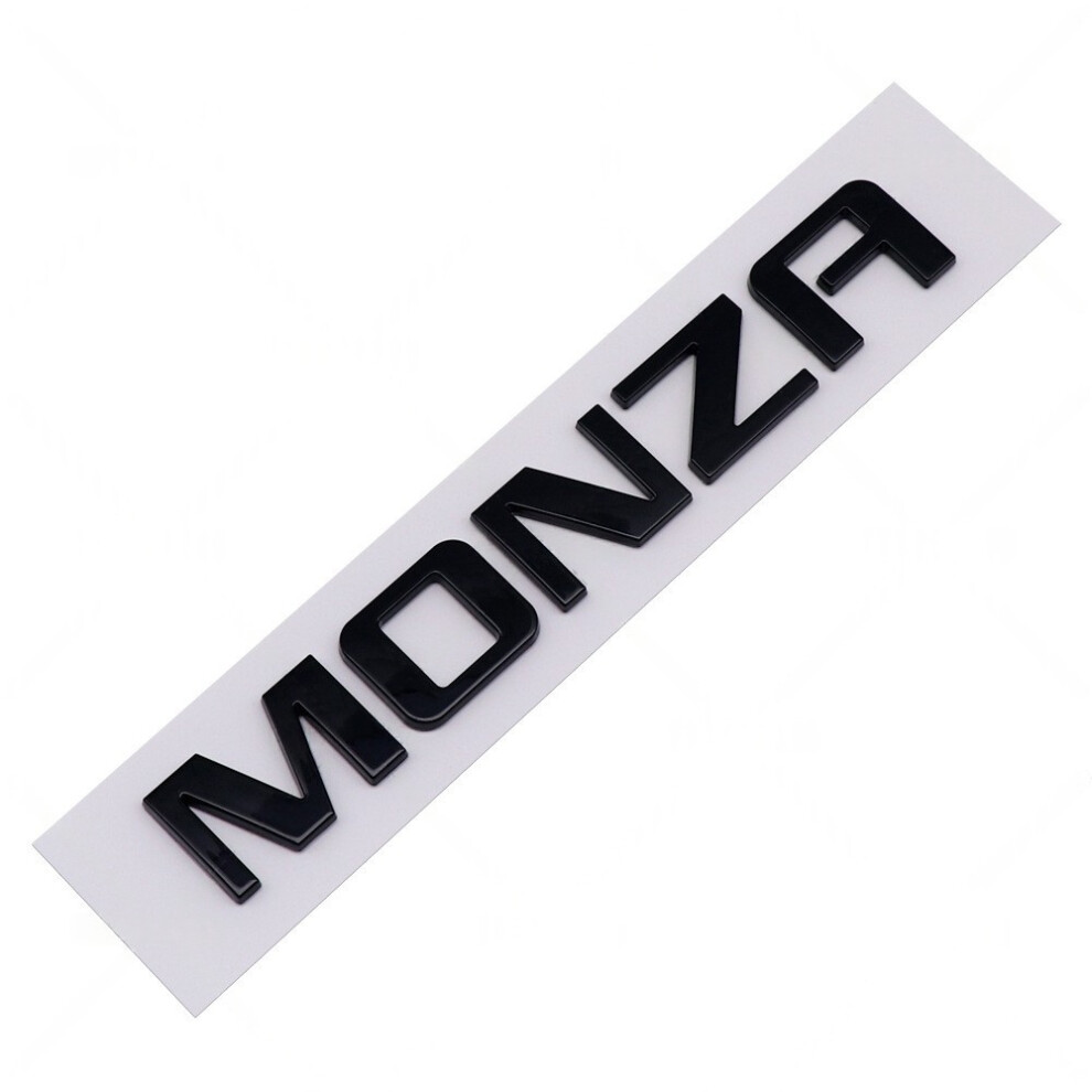 (Monza- ) Abs Tail Badge Exterior Decal For Chevrolet Cruze Monza Malibu Black 4069369227257