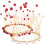 2Stk Happy Birthday Kuchen Dekorative Spitze Mit Perlen Krone 1