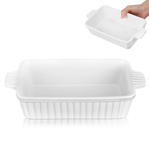 Keramik Backform Mit Doppelgriff Für Salat Und