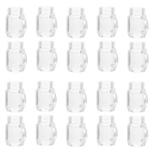Mini Cups Transparent Kunststoff 20 Sets 1,5x0,8 Zoll