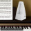 Durable White Mechanical Metronome for All Instruments Pyramid Design 13