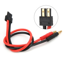 Fiche banane de 4 mm, fil de silicone 12 AWG, 30,2 cm, B6 TRX