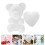 2 Pezzi Muffa E Cuore Per Pittura Modellazione 4