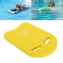 Yellow EVA Kickboard with Handle Swim Training Aid for Kids & Adults