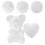 2 Pezzi Muffa E Cuore Per Pittura Modellazione 6