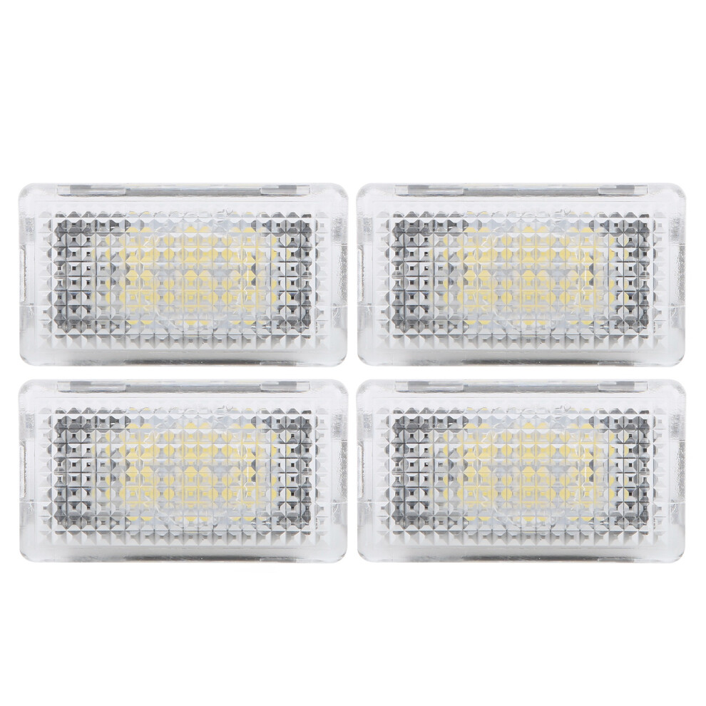 Tesla Model 3 & X Footwell Atmosphere Lamps 4Pc Set White 4181358694311