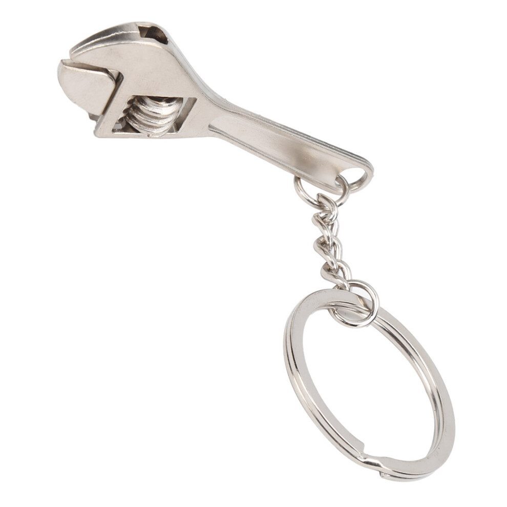 Mini Zinc Alloy Wrench Keychain For Car Keys & Decorations, 11.8Cm 9341358694758