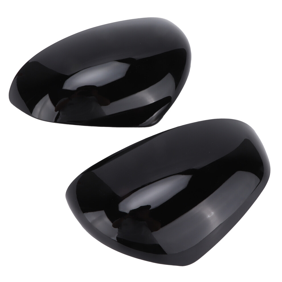 Upgrade To Glossy Mirrors For Smart Fortwo/Forfour 453 2015‑2021 Black