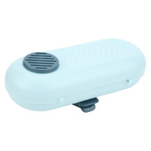 Blu ABS Custodia per occhiali da auto Aroma purificante per l'aria 6,93,0 pollici