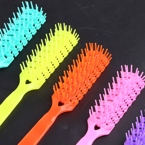 Brosse à cheveux pour ventilation, brosse à cheveux à 7 rangées 2