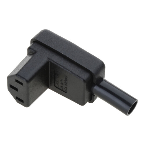 Connecteur de câble de cordon d'alimentation coudé à 90-Autre