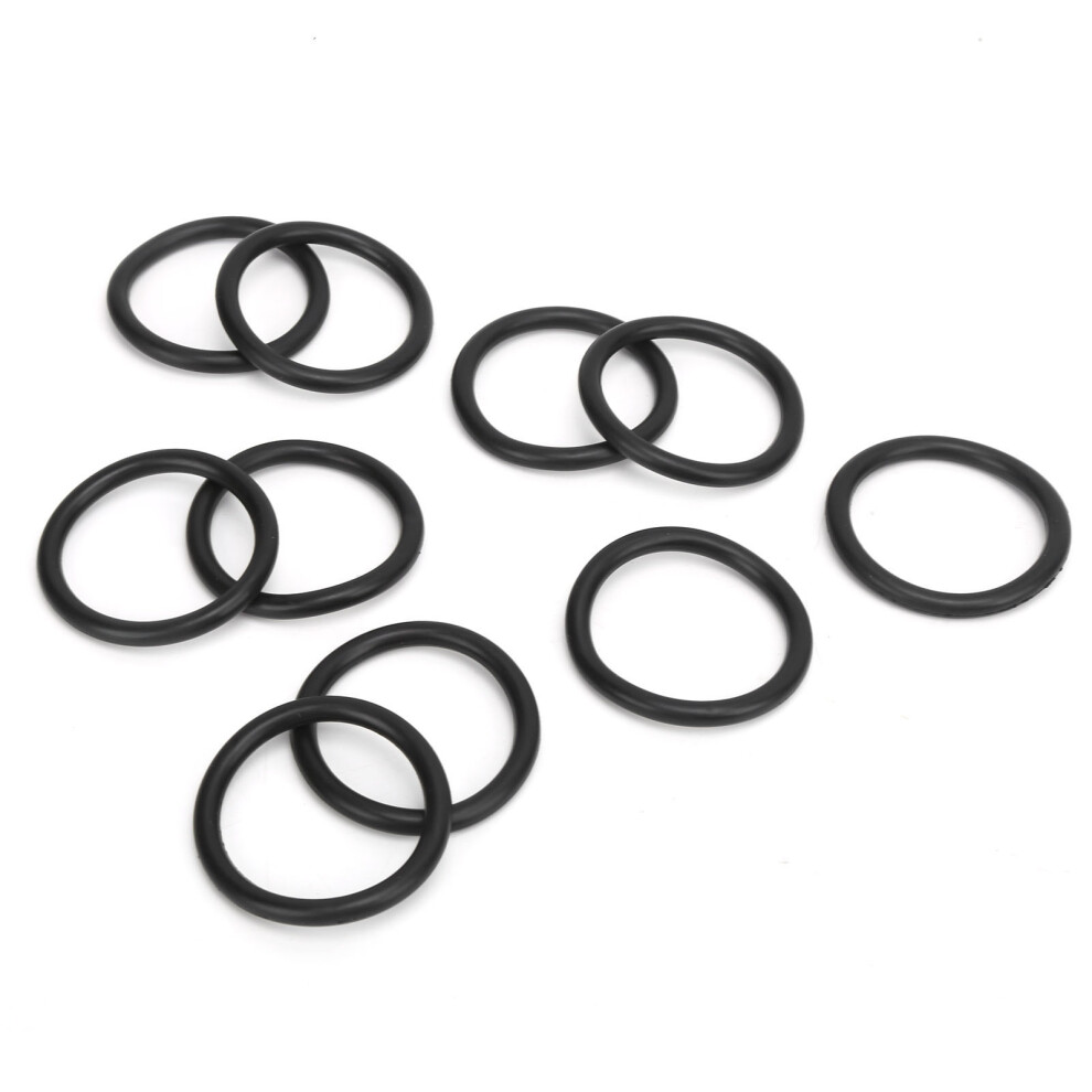 10Pcs Car Bumper Quick Release O-Ring Fasteners Durable Rubber Set 4951358696352