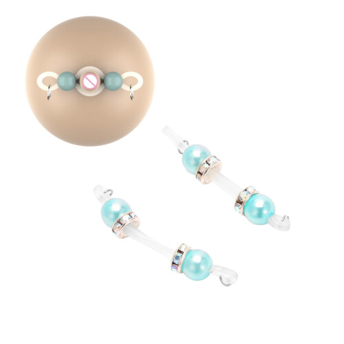 Aucun Piercing Nipple Noose Aucun Piercing Nipple Bijoux Chaînes 1